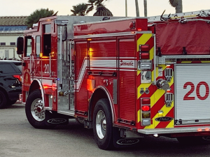 Greensboro, NC - Firefighters Hurt when Truck Overturns on I-73