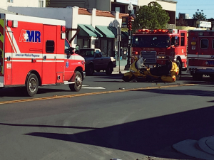 Wilmington, NC - One Hurt in Two-Vehicle Crash on Market Street