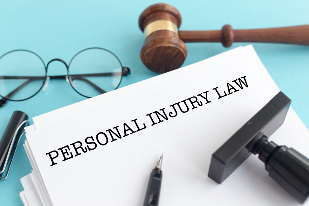 files that say personal injury law